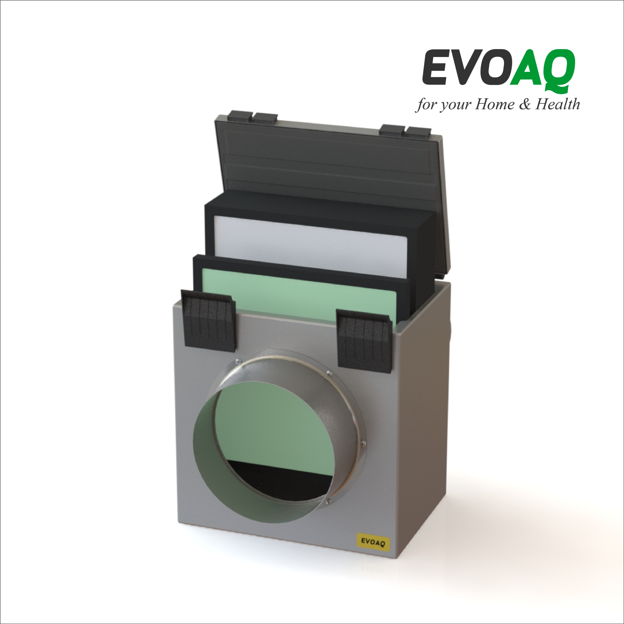 EVOAQ Premium Filter Box used for ventilation filter servicing